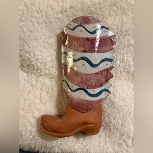 Handmade Cowgirl Boot Vase